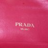 Billetera Prada en cuero rosa - Detail D3 thumbnail