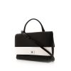 Givenchy Shark Petit Modèle handbag in black and white leather - 00pp thumbnail