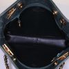 Chanel Petit Shopping handbag in dark green grained leather - Detail D2 thumbnail