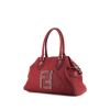 Fendi shopping bag in red grained leather - 00pp thumbnail