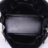 Hermes Haut à Courroies handbag in black box leather - Detail D2 thumbnail