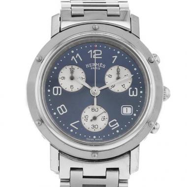 Reloj Hermès Clipper Chrono de acero Ref :  hermes - CL1.910 Circa  2000