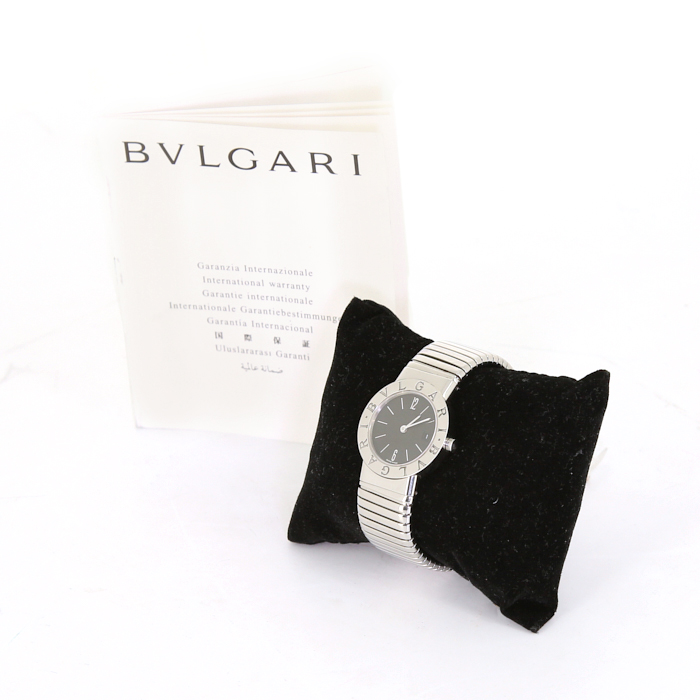 Reloj Bulgari Tubogas de acero Ref :  BB262TS Circa  1999 - Detail D2