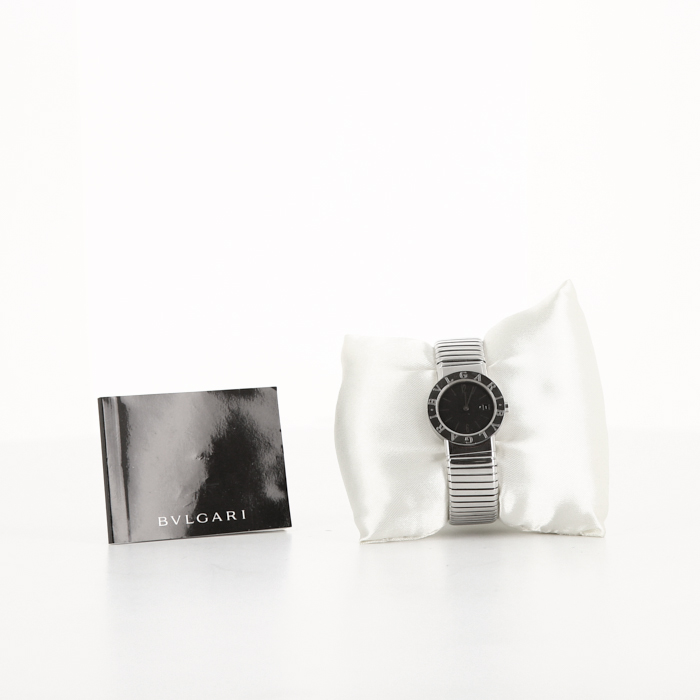 Orologio Bulgari Tubogas in acciaio Ref :  BB262TS Circa  1999 - Detail D2