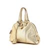 Yves Saint Laurent Muse small model handbag in gold leather - 00pp thumbnail