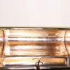 Bolso bandolera Saint Laurent en metal dorado - Detail D2 thumbnail