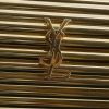 Bolso bandolera Saint Laurent en metal dorado - Detail D3 thumbnail