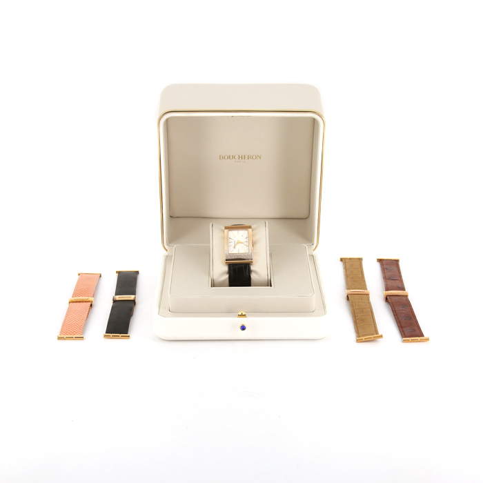 Reloj Boucheron Reflet de oro rosa Circa  2010 - Detail D2