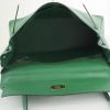 Hermes Kelly 35 cm handbag in green Ardenne leather - Detail D3 thumbnail