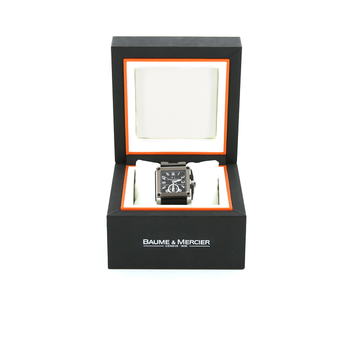 Reloj Baume & Mercier Dual Time de acero Circa  2010 - Detail D3