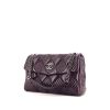 Chanel handbag in purple leather - 00pp thumbnail