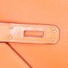 Borsa Hermes Birkin 30 cm in pelle Swift arancione - Detail D5 thumbnail