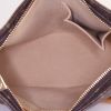 Bolso de mano Louis Vuitton Looping modelo pequeño en lona Monogram marrón y cuero natural - Detail D2 thumbnail