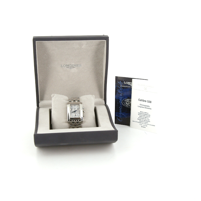 Longines watch in stainless steel Ref:  5.656.4 Circa  2000