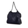 Stella McCartney Falabella handbag in navy blue canvas - 00pp thumbnail