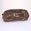 Chloé Bay handbag in brown patent leather - Detail D4 thumbnail