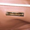 Miu Miu handbag in brown and white leather - Detail D3 thumbnail