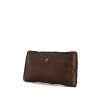 Prada pouch in black and brown braided leather - 00pp thumbnail