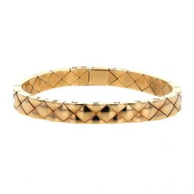 Brazalete Chanel Matelassé en oro amarillo
