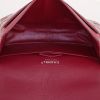 Chanel 2.55 shoulder bag in raspberry pink patent leather - Detail D3 thumbnail