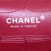 Chanel 2.55 shoulder bag in raspberry pink patent leather - Detail D4 thumbnail