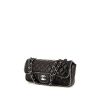 Sac à main Chanel Baguette en cuir matelassé noir - 00pp thumbnail