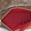 Bolso para llevar al hombro Louis Vuitton Cité en lona Monogram y cuero natural - Detail D2 thumbnail