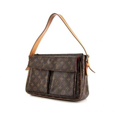 Bolso para llevar al hombro Louis Vuitton Cité en lona Monogram y cuero natural