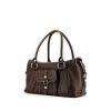 Celine Vintage handbag in brown grained leather - 00pp thumbnail
