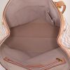 Louis Vuitton Hampstead handbag in azur damier canvas and natural leather - Detail D2 thumbnail