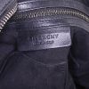 Givenchy Pandora shoulder bag in black leather and black foal - Detail D4 thumbnail