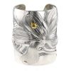 Tiffany & Co cuff bracelet in silver and yellow gold - 00pp thumbnail