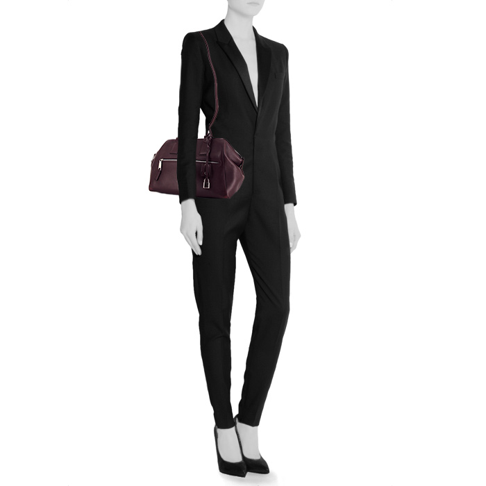 Borsa Marc Jacobs in pelle plum - Detail D2