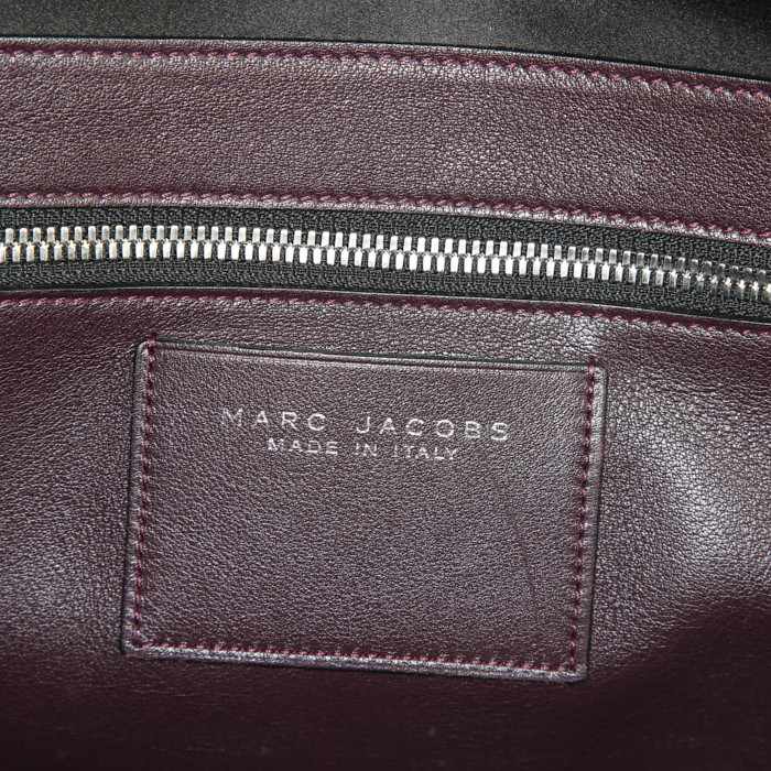 Borsa Marc Jacobs in pelle plum - Detail D4