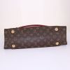 Louis Vuitton Olympe handbag in brown monogram canvas and red leather - Detail D4 thumbnail