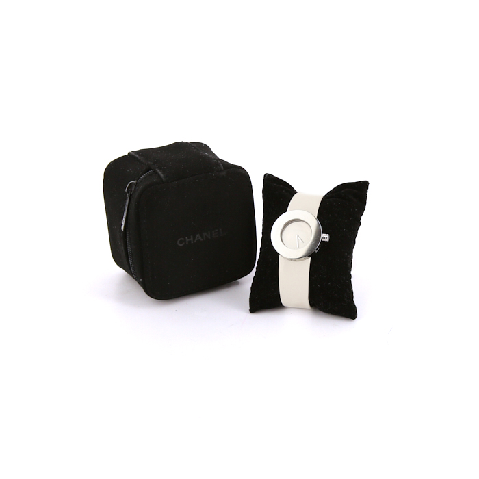 Reloj Chanel La Ronde de acero Circa  2000