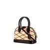 Louis Vuitton Alma BB shoulder bag in beige, burgundy and black leather - 00pp thumbnail