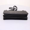 Chanel Mademoiselle handbag in black quilted leather - Detail D5 thumbnail