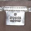 Bolso de mano Gucci Joy Boston en lona Monogram revestida beige gris y cuero esmaltado marrón oscuro - Detail D3 thumbnail