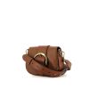 Ralph Lauren small model shoulder bag in brown leather - 00pp thumbnail