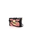 Bolso bandolera Louis Vuitton Petite Malle en cuero Epi rosa y negro - 00pp thumbnail