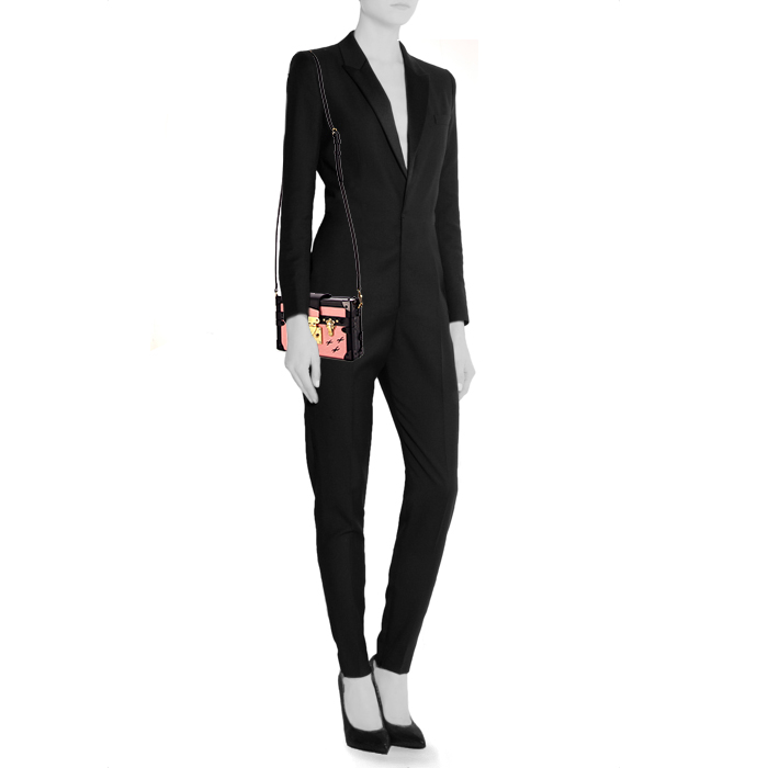emm the shop 丸襟(black) emm petit marueri NYDJ Petite Marilyn Straight in Black Coated Black Coated 2P