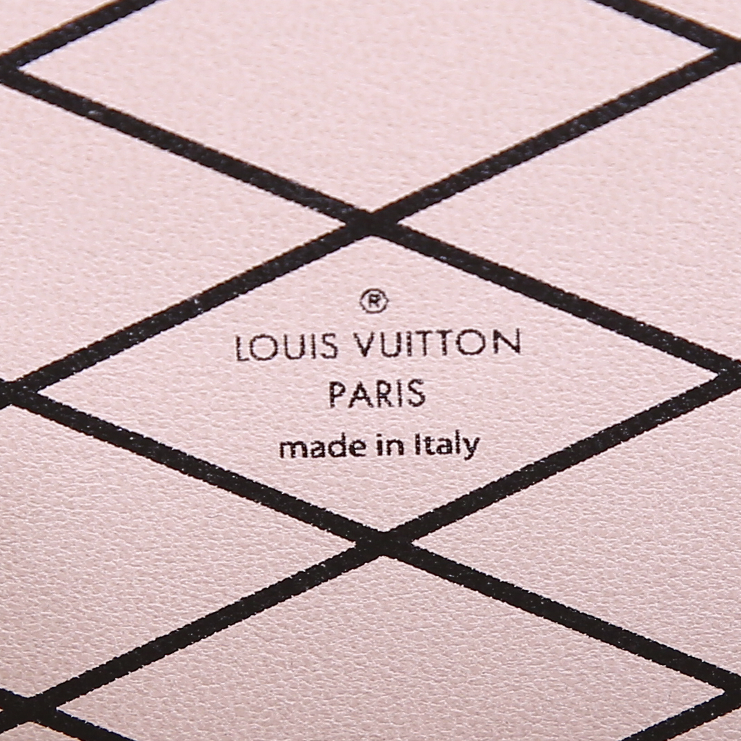Borsa a tracolla Louis Vuitton Petite Malle in paillettes nere rosse e bianche e pelle nera - Detail D3