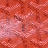 Bolso de fin de semana Goyard en lona beige y lona Monogram naranja - Detail D3 thumbnail