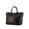 Prada Lux Tote shopping bag in black leather - 00pp thumbnail