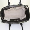 Prada Lux Tote shopping bag in black leather - Detail D3 thumbnail