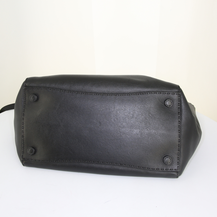 Bolso Cabás Prada Lux Tote en cuero negro - Detail D5