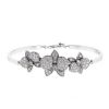 Cartier Caresse d'Orchidées bracelet in white gold and diamonds - 00pp thumbnail