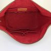 Louis Vuitton Amfar Three handbag in brown monogram canvas and natural leather - Detail D2 thumbnail