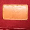 Louis Vuitton Amfar Three handbag in brown monogram canvas and natural leather - Detail D3 thumbnail